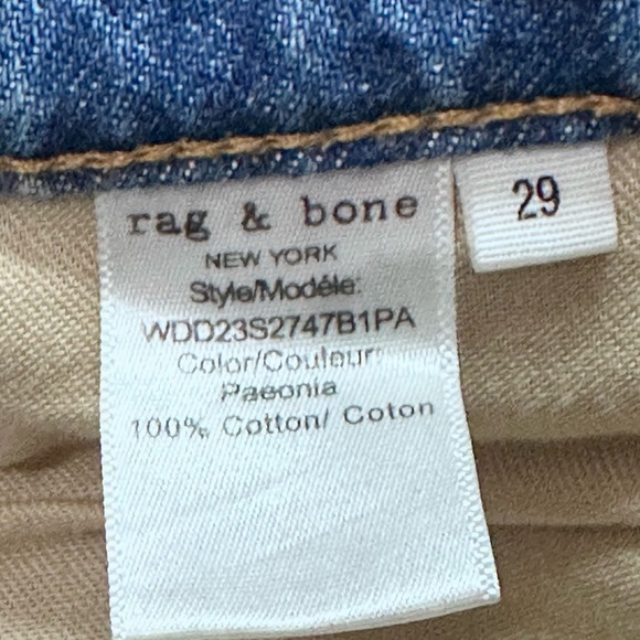 Rag & Bone Paeonia Maya High Rise Ankle Slim Jeans - Picture 13 of 16